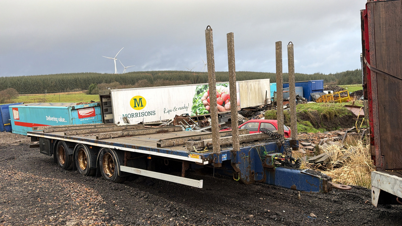 SDC FLAT - DRAW BAR - Rơ moóc: hình 1 SDC FLAT - DRAW BAR - Rơ moóc: hình 1