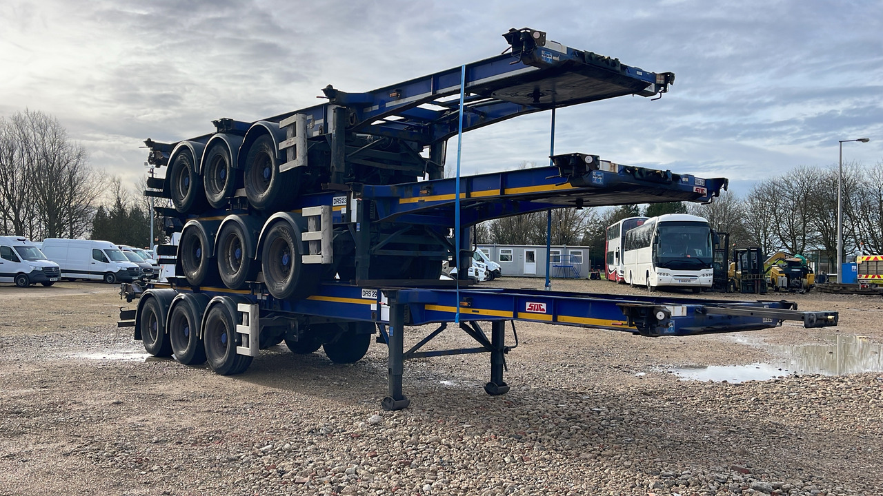 SDC SKELETAL SLIDING - STACK OF 3 - Rơ moóc: hình 1 SDC SKELETAL SLIDING - STACK OF 3 - Rơ moóc: hình 1
