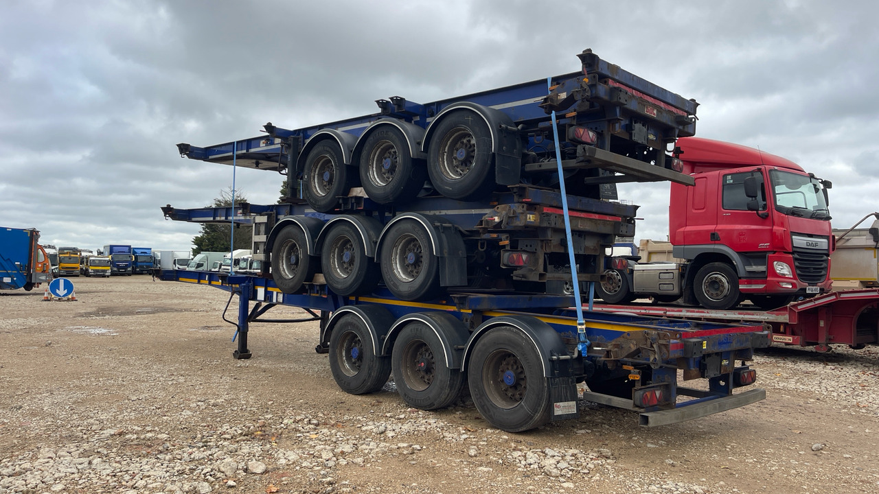 SDC SLIDING SKELETAL STACK OF 3 - Rơ moóc: hình 4 SDC SLIDING SKELETAL STACK OF 3 - Rơ moóc: hình 4