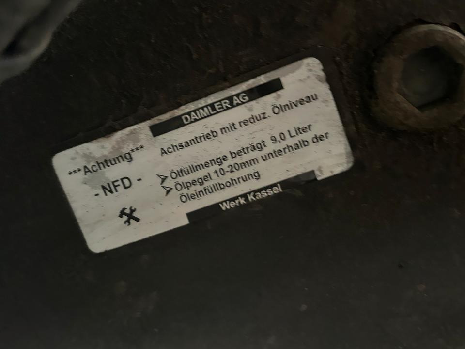 Trục sau cho Xe tải Mercedes Actros MP4 Hinterachse A9603510714: hình 7