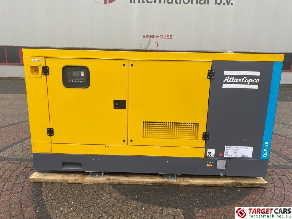 Atlas Copco QES80 Diesel 90KVA Generator 400/230V New Unused - Bộ phát điện: hình 1 Atlas Copco QES80 Diesel 90KVA Generator 400/230V New Unused - Bộ phát điện: hình 1