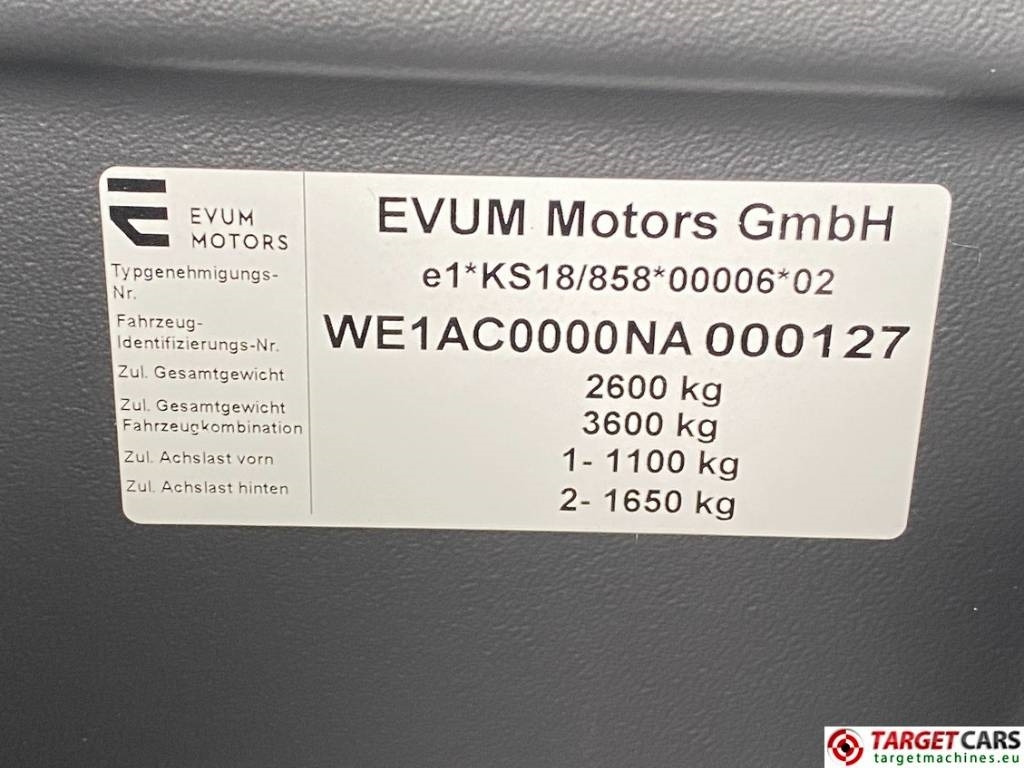 Xe tải thùng lửng/ Phẳng, Xe tải tiện ích điện Evum ACar Electric UTV Open Platform Utility Van: hình 15