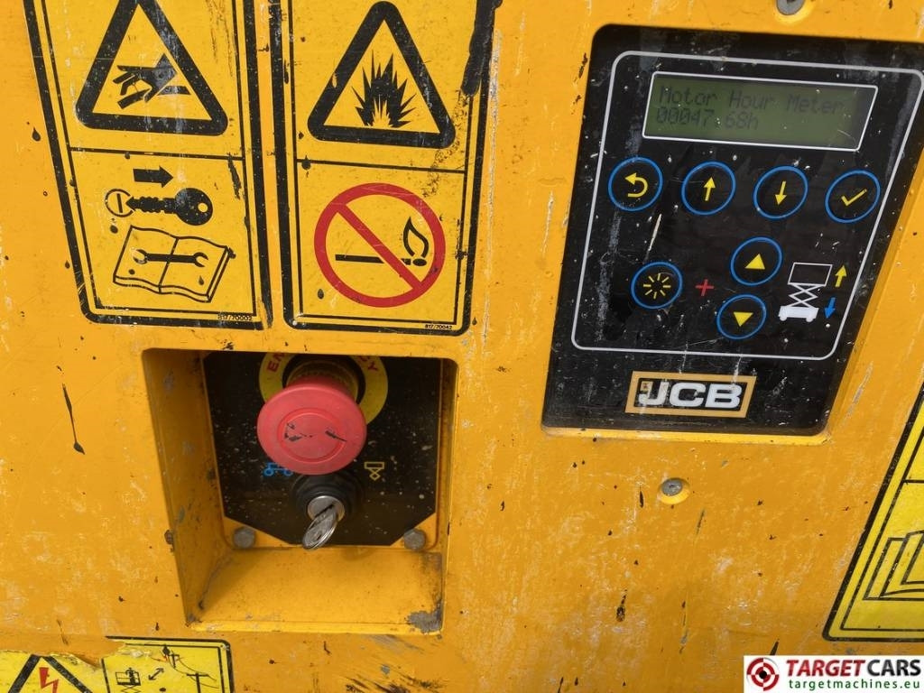 Máy nâng người hình kéo JCB S2632E Electric Scissor Work Lift 1010cm: hình 11