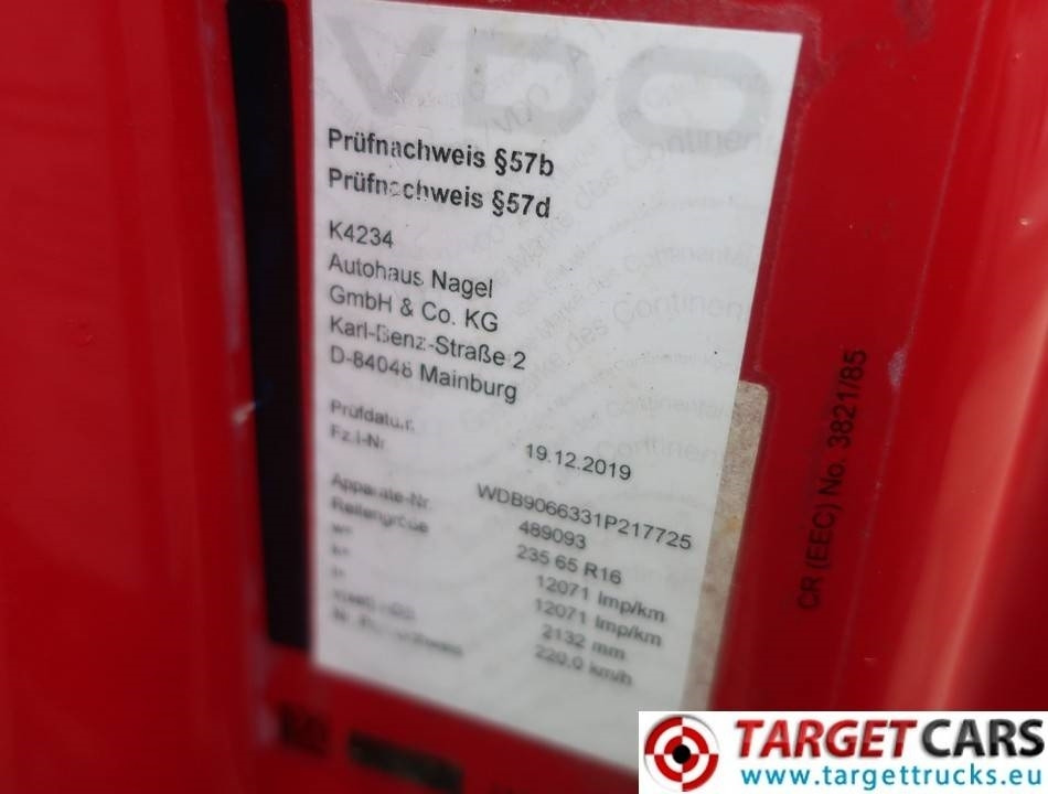 Xe van chở hàng Mercedes-Benz 319CDI Sprinter L2H2 190HP Euro6 Trailer Hook 3.5T: hình 29