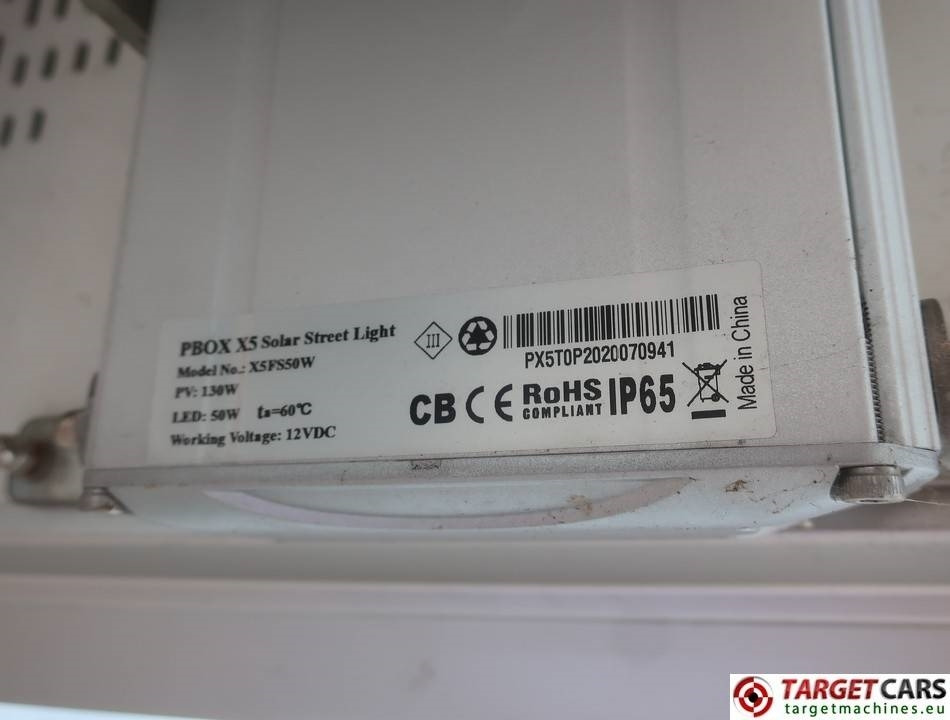 Tháp thắp sáng Trime X-Pole 2x25W Led Solar Tower Light: hình 12 Tháp thắp sáng Trime X-Pole 2x25W Led Solar Tower Light: hình 12