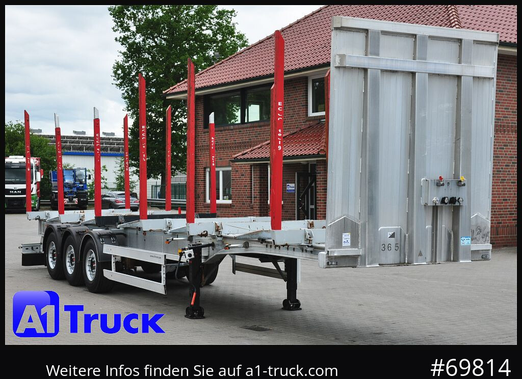 BENALU Timberliner, Vollalu Ecco, 2x Liftachse, Lang-Holz, - Sơ mi rơ moóc chở gỗ: hình 1 BENALU Timberliner, Vollalu Ecco, 2x Liftachse, Lang-Holz, - Sơ mi rơ moóc chở gỗ: hình 1