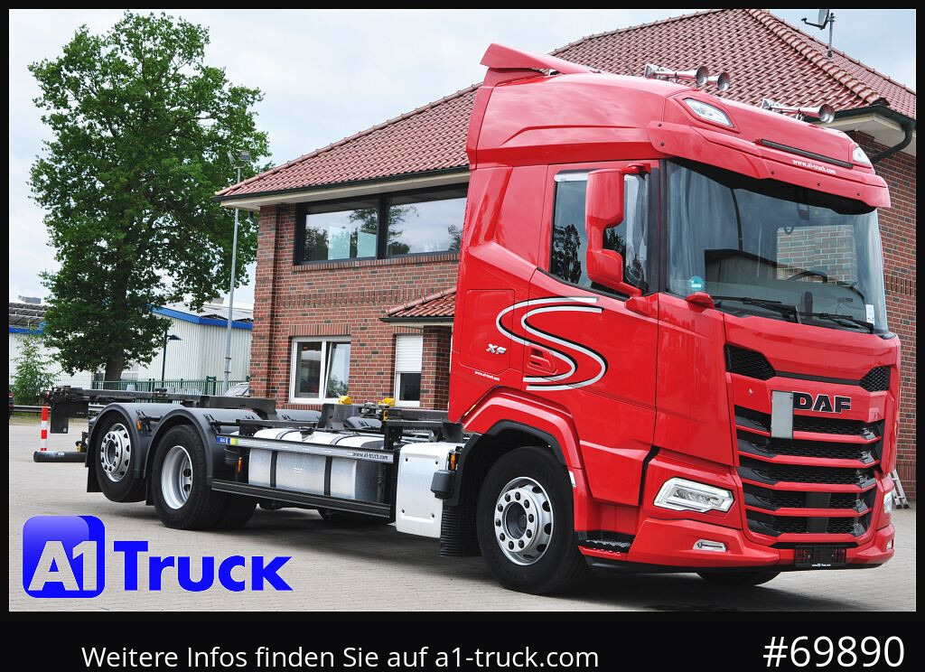 DAF XF 480, BDF, 7,45, 7,82, Lift-Lenkachse, - Xe chở container/ Xe tải hoán đổi thân: hình 1 DAF XF 480, BDF, 7,45, 7,82, Lift-Lenkachse, - Xe chở container/ Xe tải hoán đổi thân: hình 1