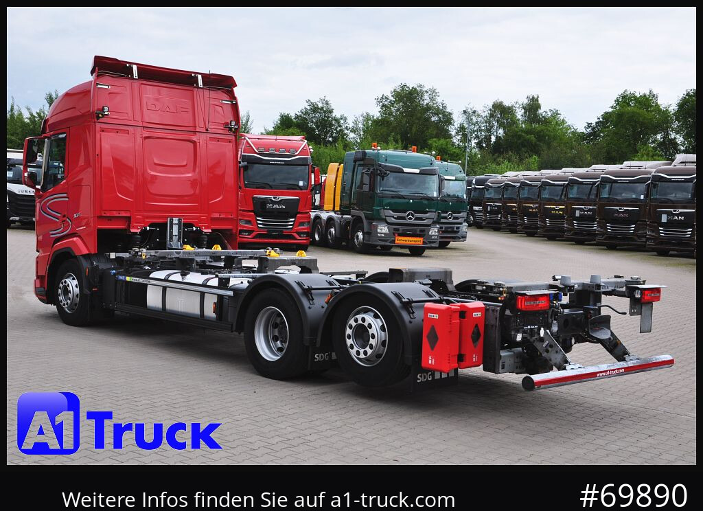 Xe chở container/ Xe tải hoán đổi thân DAF XF 480, BDF, 7,45, 7,82, Lift-Lenkachse,: hình 11