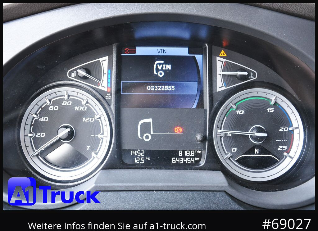 DAF XF 480 FAN Intarder LBW 2t. Lenkachse Steering - Xe chở container/ Xe tải hoán đổi thân: hình 4 DAF XF 480 FAN Intarder LBW 2t. Lenkachse Steering - Xe chở container/ Xe tải hoán đổi thân: hình 4