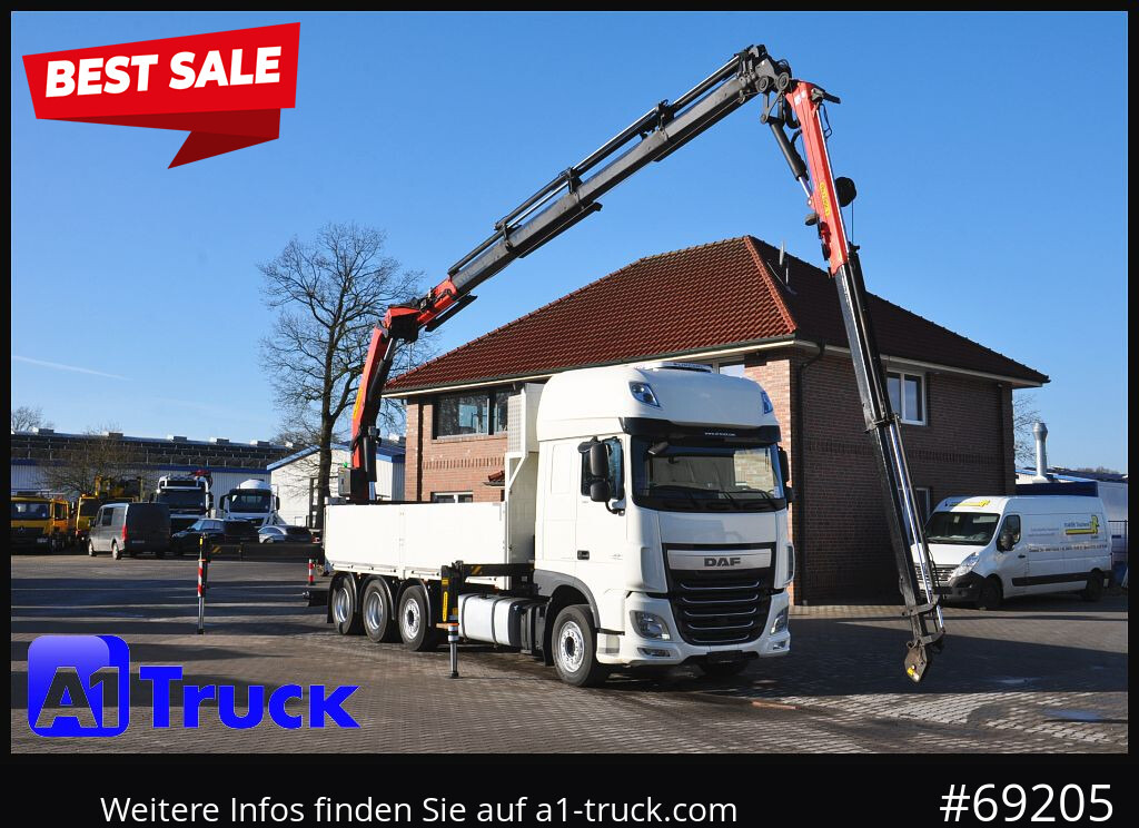 DAF XF 510 Kran PK 34.002, Seilwinde Funk - Xe cẩu tự hành: hình 1 DAF XF 510 Kran PK 34.002, Seilwinde Funk - Xe cẩu tự hành: hình 1