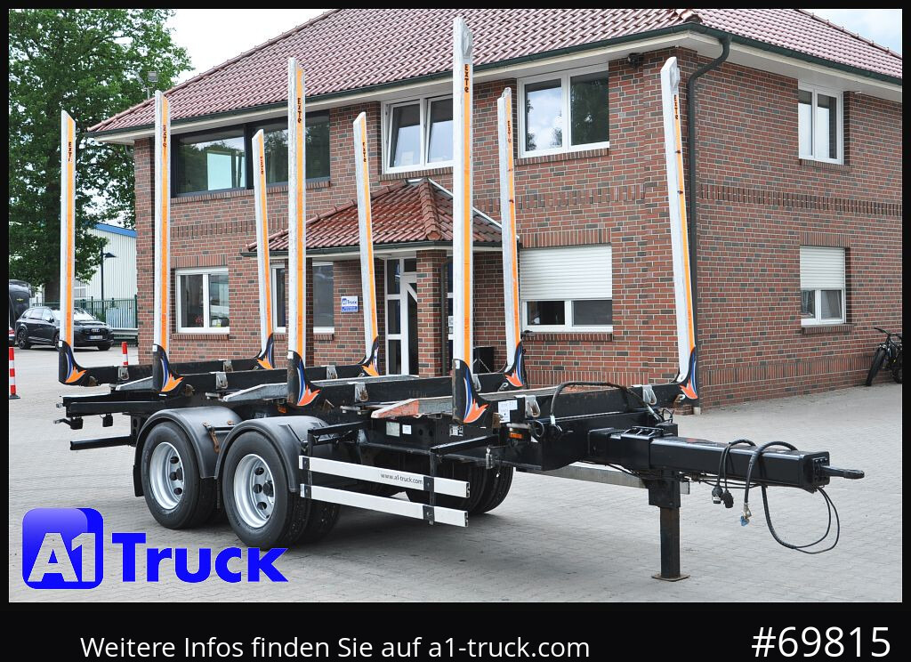 DOLL Befa Tandem Holz Wood Exte Rungen, 171 tkm, - Rơ moóc chở gỗ: hình 1 DOLL Befa Tandem Holz Wood Exte Rungen, 171 tkm, - Rơ moóc chở gỗ: hình 1