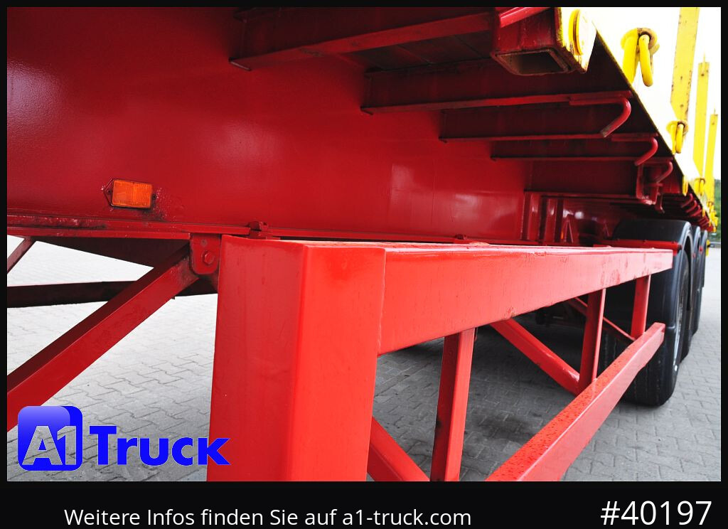 FAYMONVILLE Plattform, Steel Suspension, Container Twistlock, - Sơ mi rơ moóc thùng lửng/ Phẳng: hình 2 FAYMONVILLE Plattform, Steel Suspension, Container Twistlock, - Sơ mi rơ moóc thùng lửng/ Phẳng: hình 2
