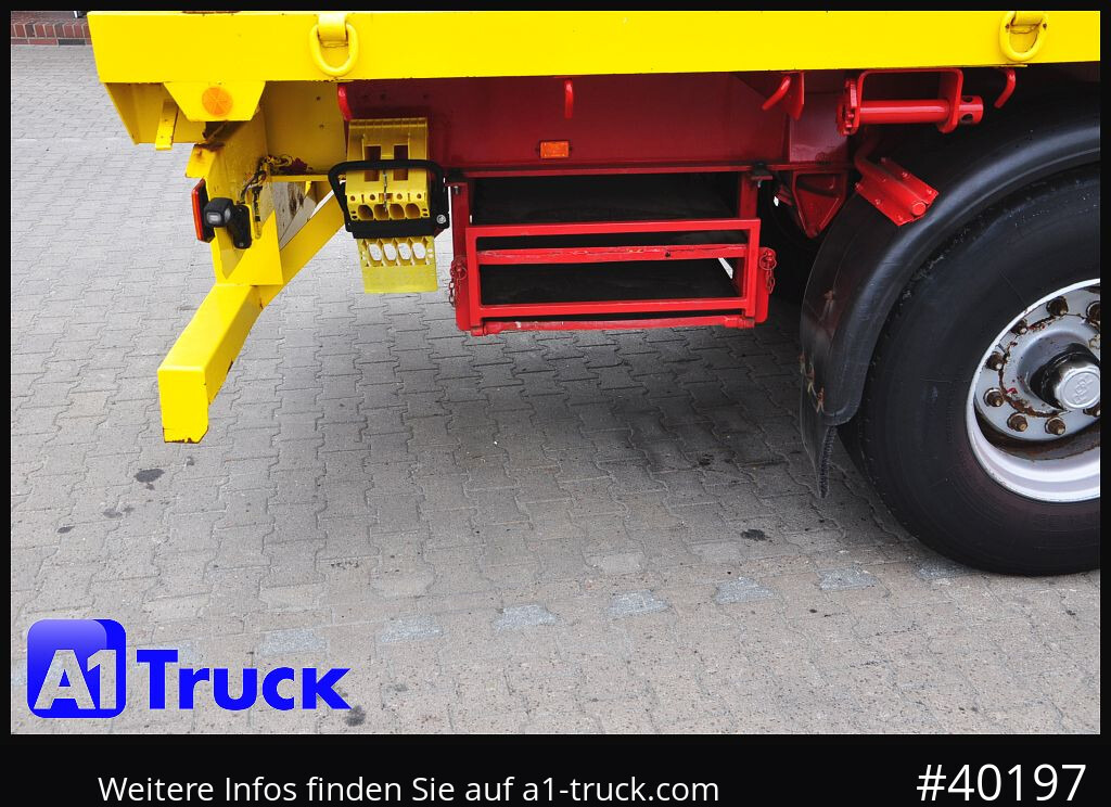 FAYMONVILLE Plattform, Steel Suspension, Container Twistlock, - Sơ mi rơ moóc thùng lửng/ Phẳng: hình 4 FAYMONVILLE Plattform, Steel Suspension, Container Twistlock, - Sơ mi rơ moóc thùng lửng/ Phẳng: hình 4