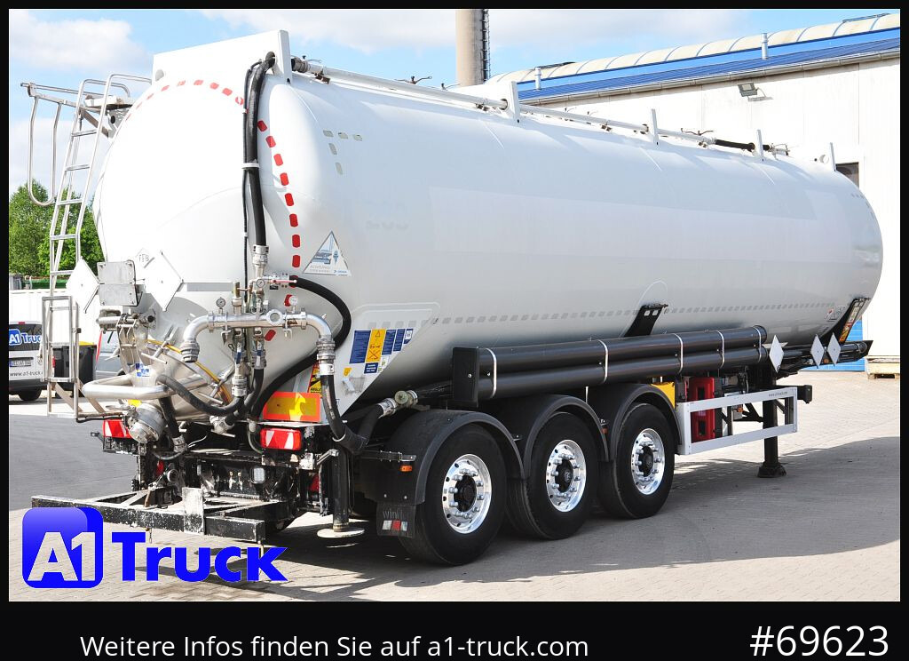 Sơ mi rơ moóc bồn silo FELDBINDER KIP 52/7000/A/2, Kippsilo 52.3  ADR, 52m³, 52000 Liter: hình 9