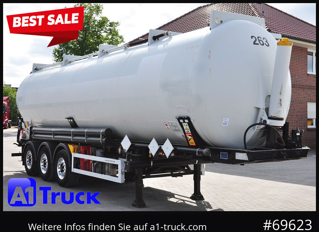 FELDBINDER KIP 52/7000/A/2, Kippsilo 52.3 ADR, 52m³, 52000 Liter - Sơ mi rơ moóc bồn silo: hình 1 FELDBINDER KIP 52/7000/A/2, Kippsilo 52.3 ADR, 52m³, 52000 Liter - Sơ mi rơ moóc bồn silo: hình 1