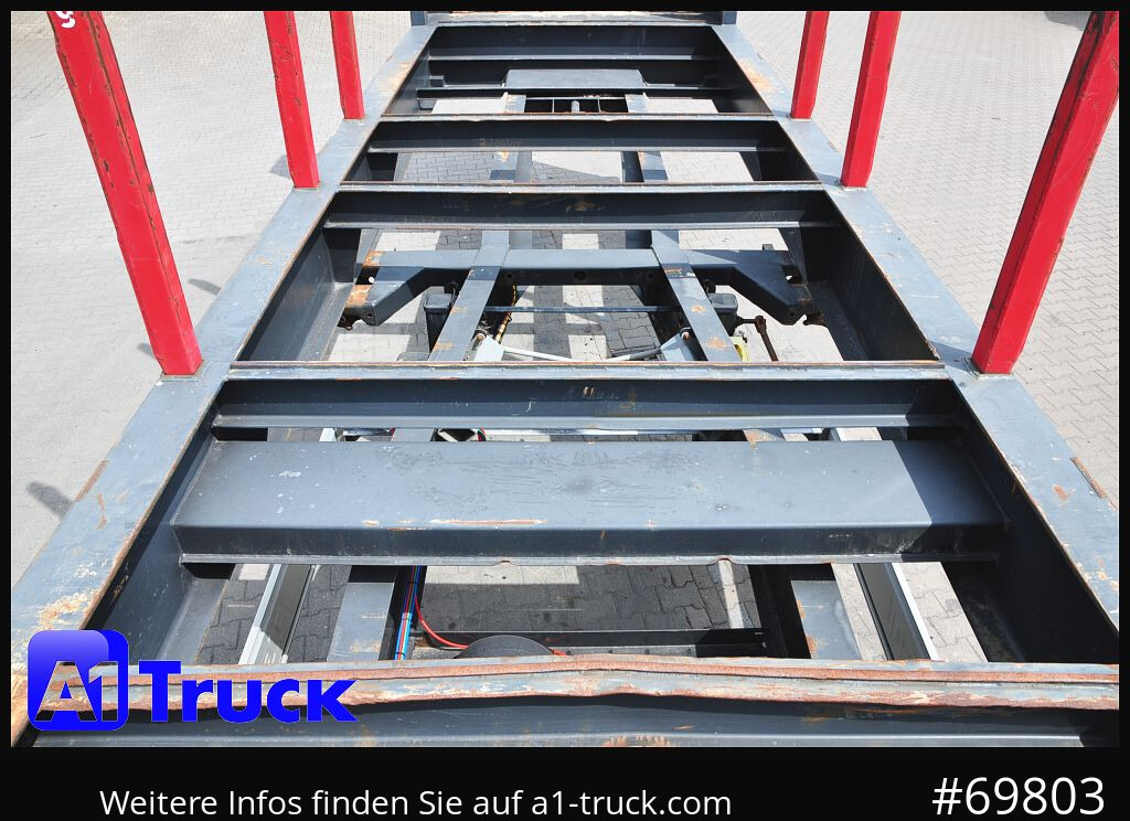 Sơ mi rơ moóc chở gỗ FLIEGL SDS01, Langholz, Containeraufbau, Liftachse,: hình 6