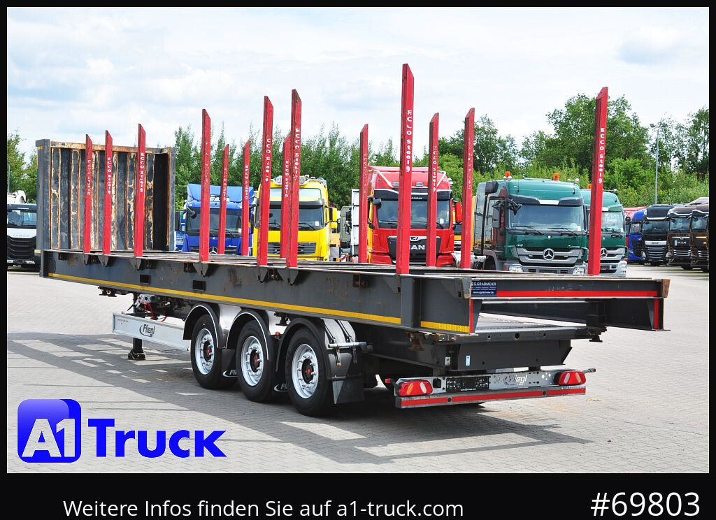 Sơ mi rơ moóc chở gỗ FLIEGL SDS01, Langholz, Containeraufbau, Liftachse,: hình 11