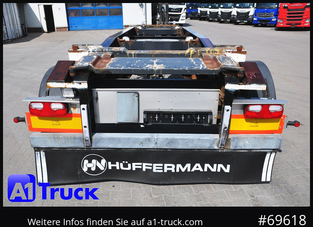 HUEFFERMANN HSA 1870 Luft, BPW Alu, - Rơ moóc thùng chứa: hình 2 HUEFFERMANN HSA 1870 Luft, BPW Alu, - Rơ moóc thùng chứa: hình 2