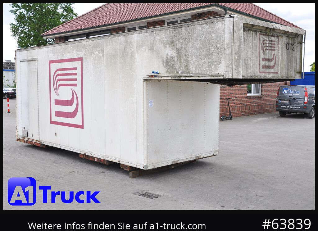 KRONE Container Lager, kann verladen werden 6,3 + 2 Meter - Hoán đổi thân/ Container: hình 1 KRONE Container Lager, kann verladen werden 6,3 + 2 Meter - Hoán đổi thân/ Container: hình 1