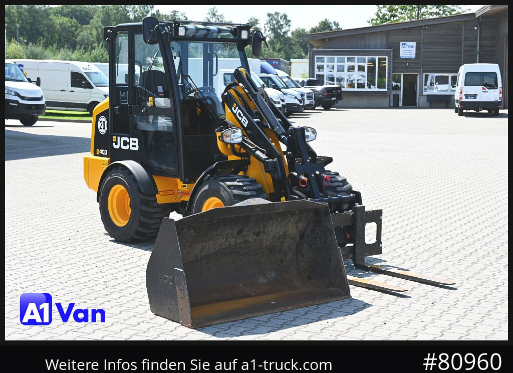 JCB JCB 403 SP Radlader, Palletengabel, Kabine, Zusatzhydraulik - Máy xúc lật bánh lốp: hình 1 JCB JCB 403 SP Radlader, Palletengabel, Kabine, Zusatzhydraulik - Máy xúc lật bánh lốp: hình 1