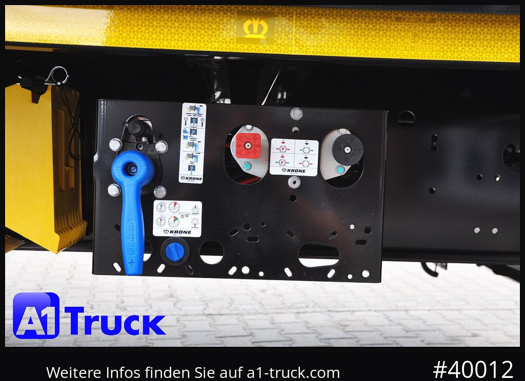 KRONE 5 x SD, Mega, Twistlock, Container, NEU - Sơ mi rơ moóc thùng lửng/ Phẳng: hình 3 KRONE 5 x SD, Mega, Twistlock, Container, NEU - Sơ mi rơ moóc thùng lửng/ Phẳng: hình 3