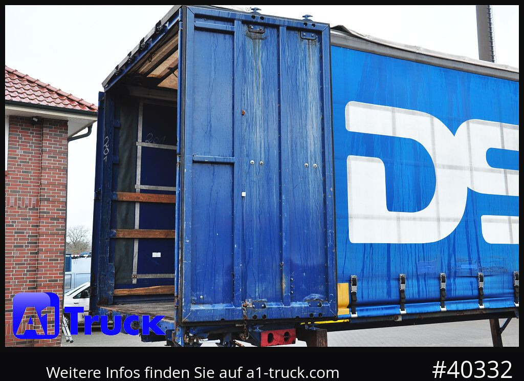 KRONE 7.45 BDF Wechselbrücke, Schiebeplane - Rèm bên hoán đổi thân: hình 3 KRONE 7.45 BDF Wechselbrücke, Schiebeplane - Rèm bên hoán đổi thân: hình 3