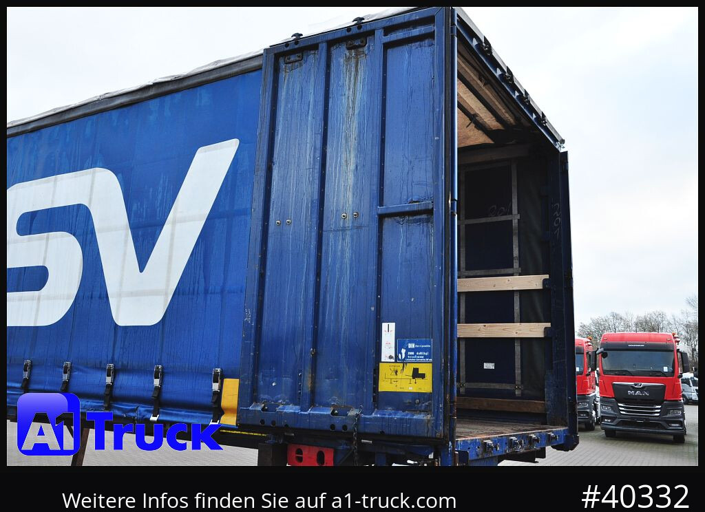 KRONE 7.45 BDF Wechselbrücke, Schiebeplane - Rèm bên hoán đổi thân: hình 2 KRONE 7.45 BDF Wechselbrücke, Schiebeplane - Rèm bên hoán đổi thân: hình 2