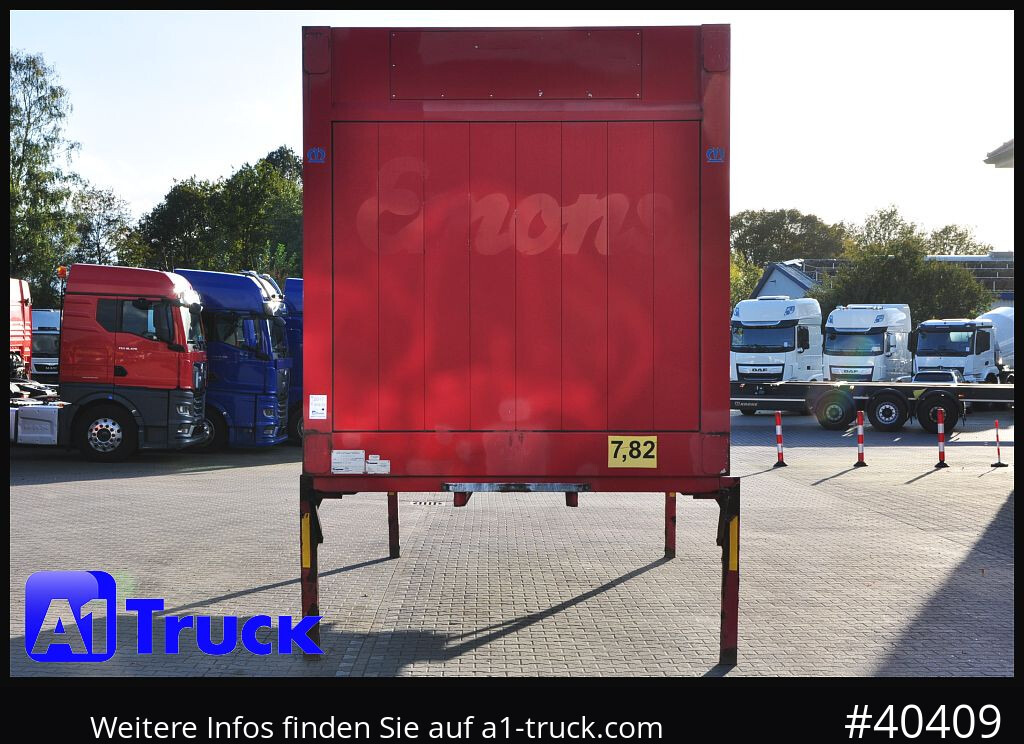 KRONE BDF 7,82 Wechselbrücke, 2680mm Innenhöhe. - Hộp hoán đổi thân: hình 2 KRONE BDF 7,82 Wechselbrücke, 2680mm Innenhöhe. - Hộp hoán đổi thân: hình 2