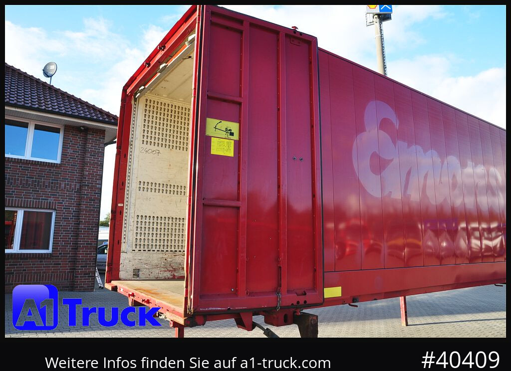 KRONE BDF 7,82 Wechselbrücke, 2680mm Innenhöhe. - Hộp hoán đổi thân: hình 4 KRONE BDF 7,82 Wechselbrücke, 2680mm Innenhöhe. - Hộp hoán đổi thân: hình 4