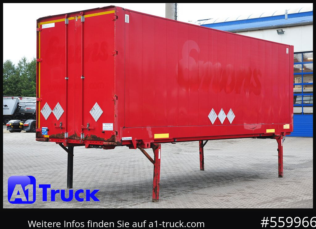 KRONE BDF 7,82 Wechselbrücke, 2680mm Innenhöhe. - Hộp hoán đổi thân: hình 3 KRONE BDF 7,82 Wechselbrücke, 2680mm Innenhöhe. - Hộp hoán đổi thân: hình 3