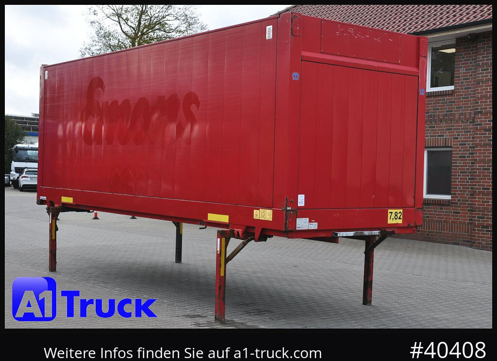 KRONE BDF 7,82 Wechselbrücke, 2680mm Innenhöhe. - Hộp hoán đổi thân: hình 1 KRONE BDF 7,82 Wechselbrücke, 2680mm Innenhöhe. - Hộp hoán đổi thân: hình 1