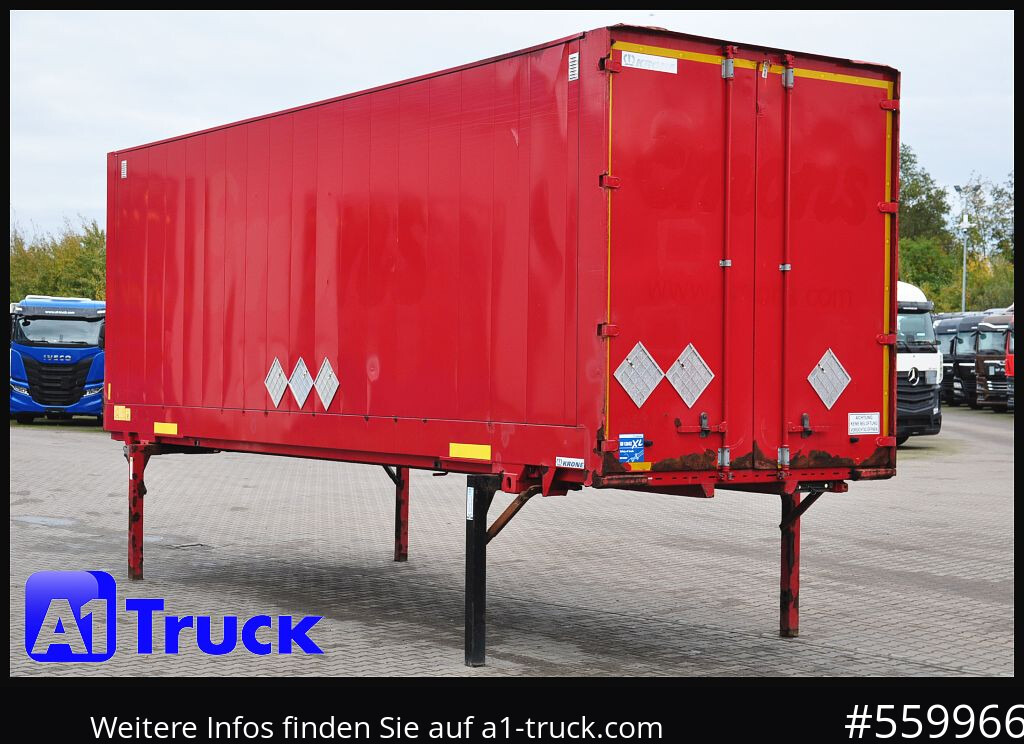 KRONE BDF 7,82 Wechselbrücke, 2680mm Innenhöhe. - Hộp hoán đổi thân: hình 4 KRONE BDF 7,82 Wechselbrücke, 2680mm Innenhöhe. - Hộp hoán đổi thân: hình 4