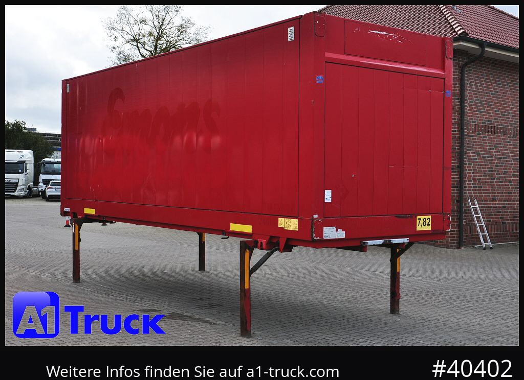 KRONE BDF 7,82 Wechselbrücke, 2680mm Innenhöhe. - Hộp hoán đổi thân: hình 1 KRONE BDF 7,82 Wechselbrücke, 2680mm Innenhöhe. - Hộp hoán đổi thân: hình 1