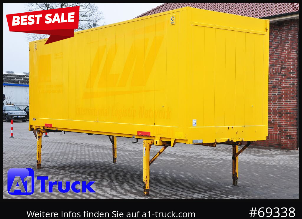 KRONE BDF 7,82 Wechselbrücke, 2730mm Innenhöhe. - Hộp hoán đổi thân: hình 1 KRONE BDF 7,82 Wechselbrücke, 2730mm Innenhöhe. - Hộp hoán đổi thân: hình 1