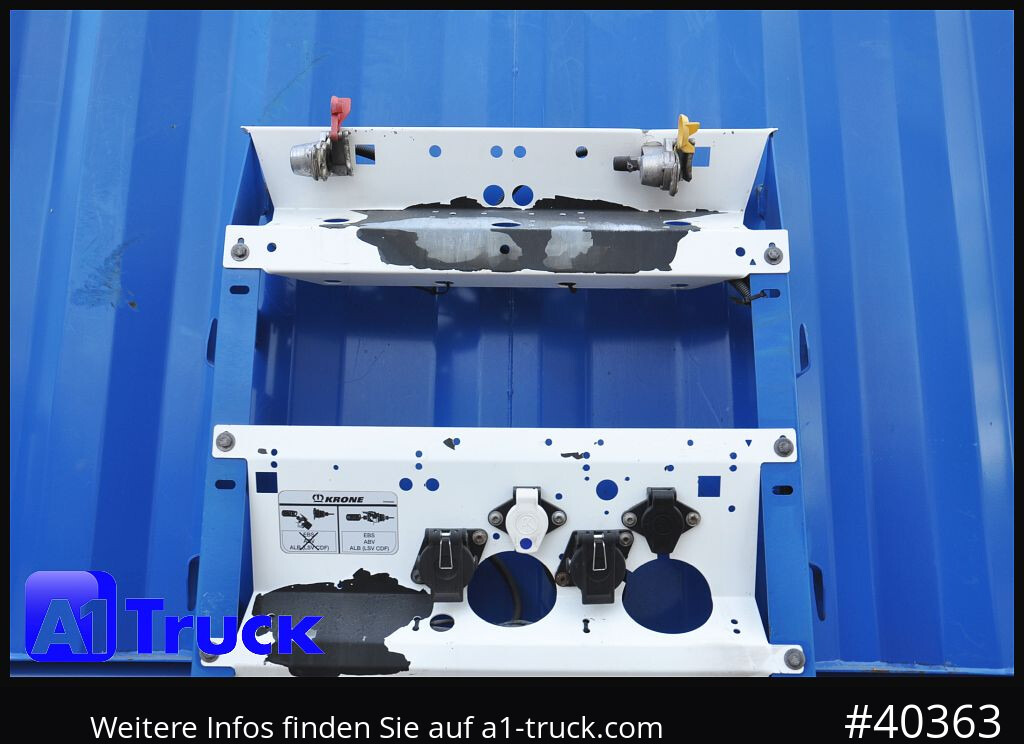 KRONE Megatrailer, Plateau, Liftachse, Staplerhalterung, - Sơ mi rơ moóc thùng lửng/ Phẳng: hình 5 KRONE Megatrailer, Plateau, Liftachse, Staplerhalterung, - Sơ mi rơ moóc thùng lửng/ Phẳng: hình 5