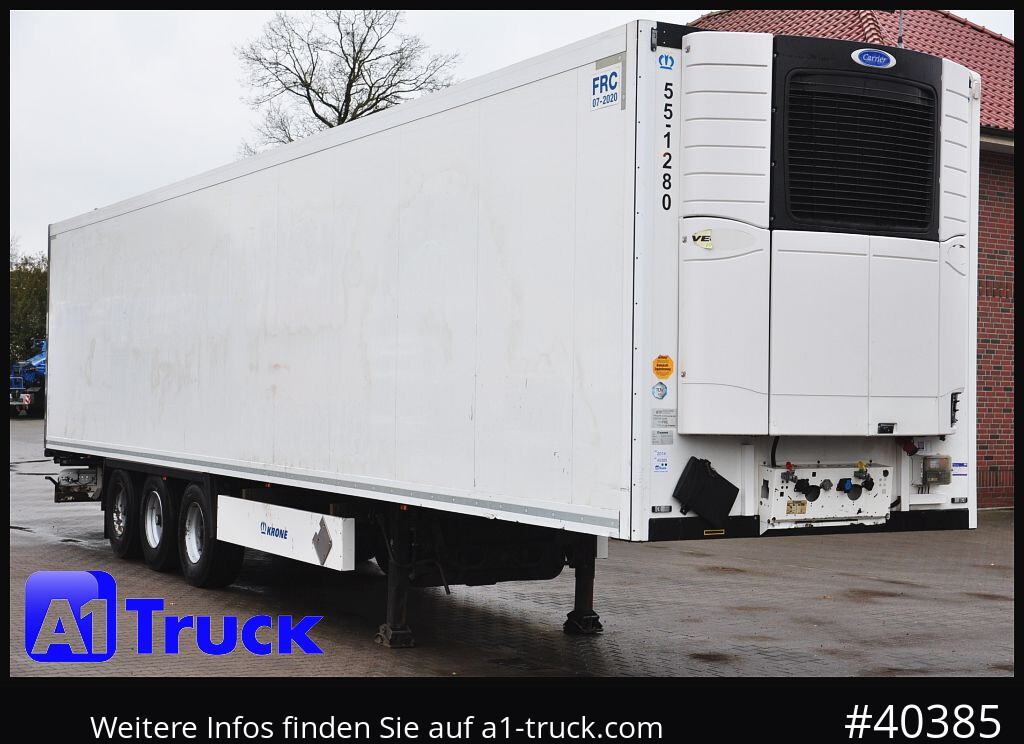 KRONE SD, Carrier 1950, Rolltor FRC Tiefkühl - Sơ mi rơ moóc đông lạnh: hình 1 KRONE SD, Carrier 1950, Rolltor FRC Tiefkühl - Sơ mi rơ moóc đông lạnh: hình 1