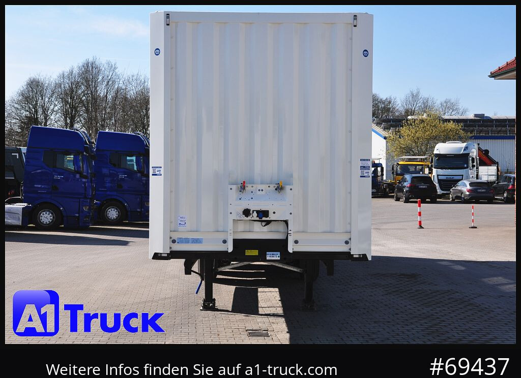 KRONE SD Koffer, Liftachse, Code XL, VDI 2700, SOFORT - Sơ mi rơ moóc hộp kín: hình 2 KRONE SD Koffer, Liftachse, Code XL, VDI 2700, SOFORT - Sơ mi rơ moóc hộp kín: hình 2