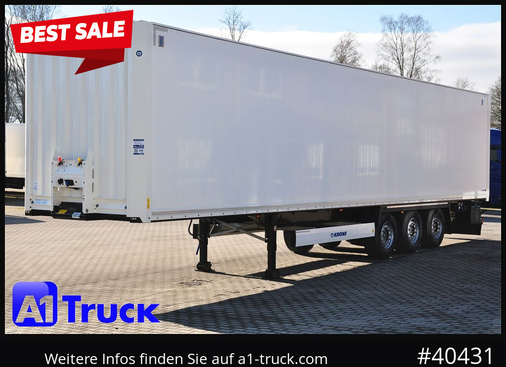 KRONE SD NEU, Lift, Code XL, VDI 2700, SOFORT - Sơ mi rơ moóc hộp kín: hình 1 KRONE SD NEU, Lift, Code XL, VDI 2700, SOFORT - Sơ mi rơ moóc hộp kín: hình 1