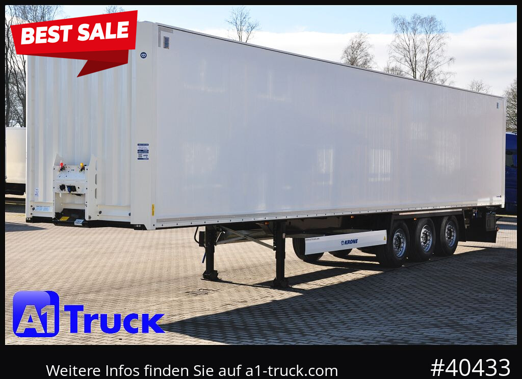 KRONE SD NEU Lift, Code XL, VDI 2700, SOFORT - Sơ mi rơ moóc hộp kín: hình 1 KRONE SD NEU Lift, Code XL, VDI 2700, SOFORT - Sơ mi rơ moóc hộp kín: hình 1