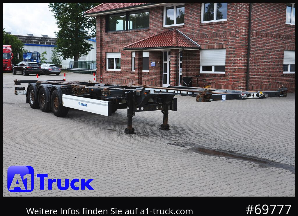 KRONE SDC, Containerchassis, Liftachse, 2x20/30/40/45, - Xe chở container/ Sơ mi rơ moóc hoán đổi thân: hình 1 KRONE SDC, Containerchassis, Liftachse, 2x20/30/40/45, - Xe chở container/ Sơ mi rơ moóc hoán đổi thân: hình 1