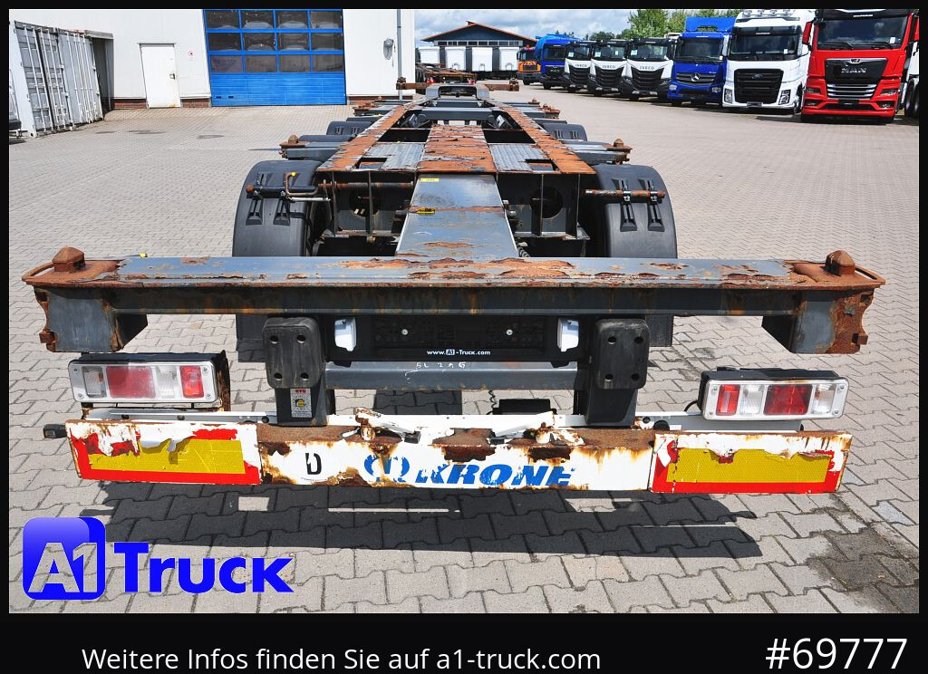 KRONE SDC, Containerchassis, Liftachse, 2x20/30/40/45, - Xe chở container/ Sơ mi rơ moóc hoán đổi thân: hình 3 KRONE SDC, Containerchassis, Liftachse, 2x20/30/40/45, - Xe chở container/ Sơ mi rơ moóc hoán đổi thân: hình 3