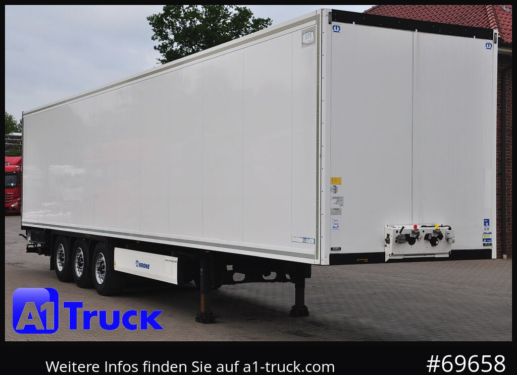 KRONE SDK 27, ISo Koffer, LBW Lift 160 tkm - Sơ mi rơ moóc hộp kín: hình 1 KRONE SDK 27, ISo Koffer, LBW Lift 160 tkm - Sơ mi rơ moóc hộp kín: hình 1