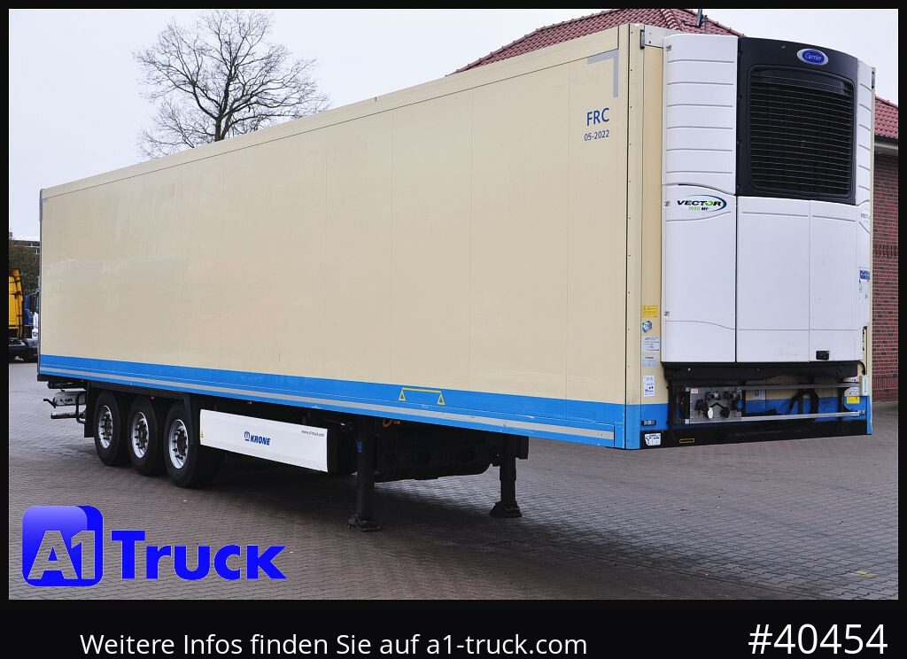 KRONE SDR 27 Carrier 1950 Mt. Doppelstock Lift,TÜV 05/2026 - Sơ mi rơ moóc đông lạnh: hình 1 KRONE SDR 27 Carrier 1950 Mt. Doppelstock Lift,TÜV 05/2026 - Sơ mi rơ moóc đông lạnh: hình 1