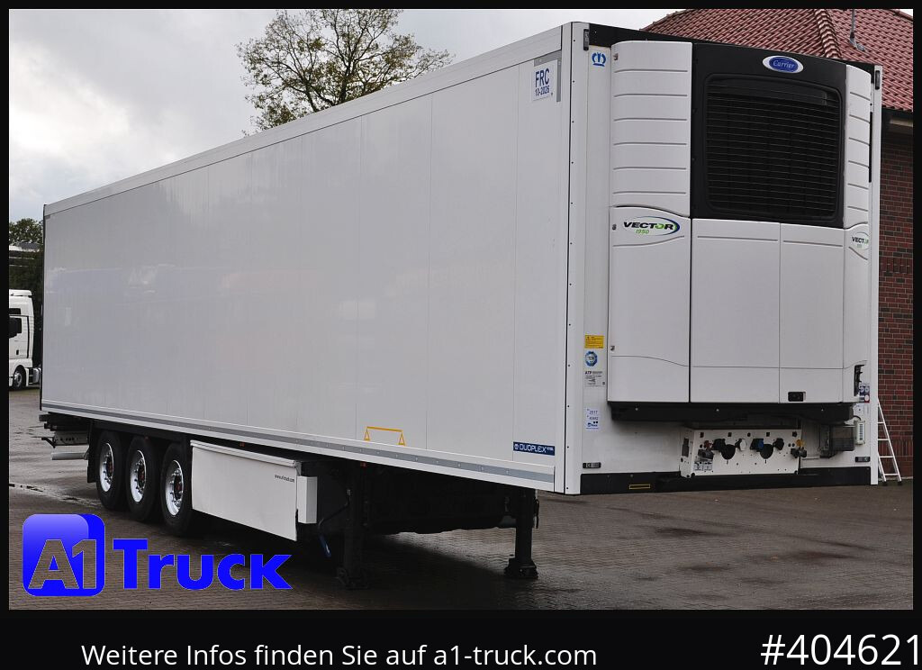 KRONE SDR 27, Rohrbahnen Meat SAF Carrier Vector 1950, - Sơ mi rơ moóc đông lạnh: hình 1 KRONE SDR 27, Rohrbahnen Meat SAF Carrier Vector 1950, - Sơ mi rơ moóc đông lạnh: hình 1