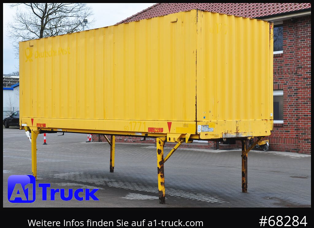 KRONE WB 7,45 Koffer, BDF Wechselbrücke 2530mm - Hộp hoán đổi thân: hình 1 KRONE WB 7,45 Koffer, BDF Wechselbrücke 2530mm - Hộp hoán đổi thân: hình 1