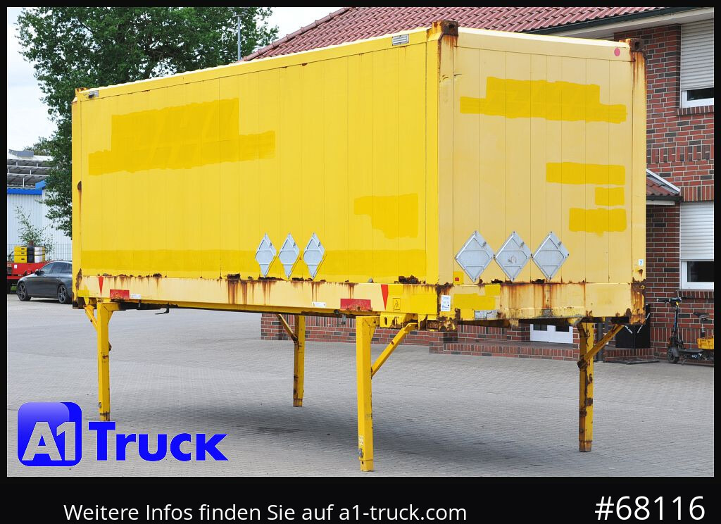 KRONE WB 7,45 Koffer, BDF Wechselbrücke 2560mm - Hộp hoán đổi thân: hình 1 KRONE WB 7,45 Koffer, BDF Wechselbrücke 2560mm - Hộp hoán đổi thân: hình 1