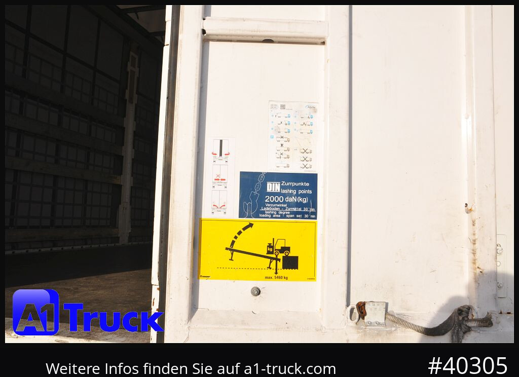 KRONE Wechselbrücke 7,45, Code XL, guter Zustand - Rèm bên hoán đổi thân: hình 5 KRONE Wechselbrücke 7,45, Code XL, guter Zustand - Rèm bên hoán đổi thân: hình 5