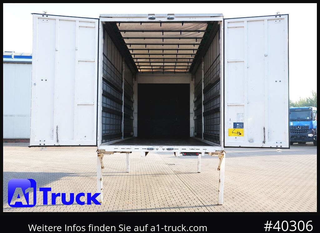 KRONE Wechselbrücke 7,45, Code XL, guter Zustand - Rèm bên hoán đổi thân: hình 2 KRONE Wechselbrücke 7,45, Code XL, guter Zustand - Rèm bên hoán đổi thân: hình 2