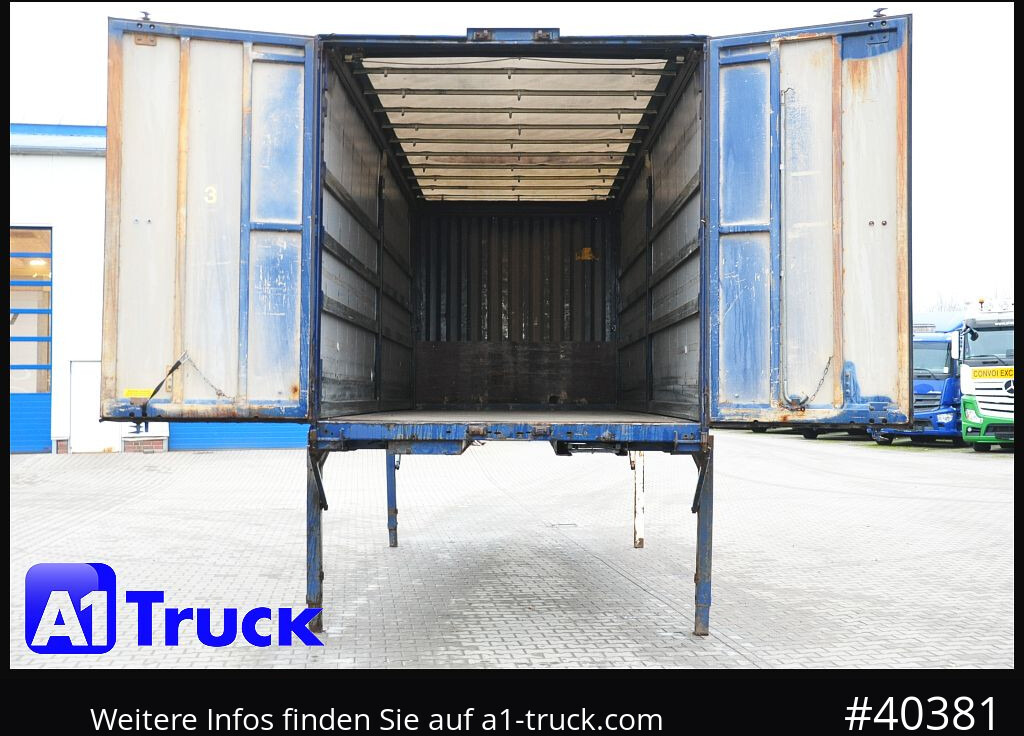 KRONE Wechselbrücke 7,45 neue Plane, Bordwand - Rèm bên hoán đổi thân: hình 2 KRONE Wechselbrücke 7,45 neue Plane, Bordwand - Rèm bên hoán đổi thân: hình 2