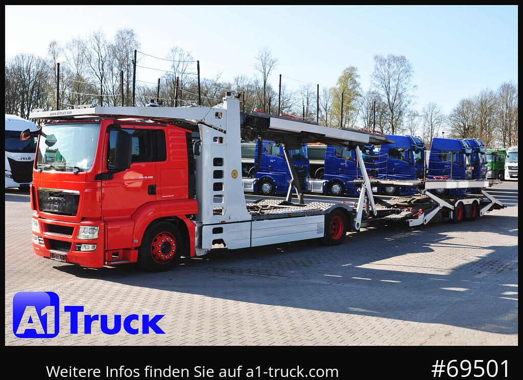 Xe tải chuyên chở tự động MAN 18.400 TGX, Autotransporter Kässbohrer,: hình 12